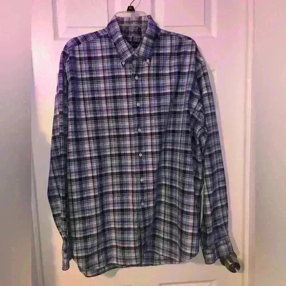 Ralph Lauren shirt size XXL color blue and white - Picture 1 of 7